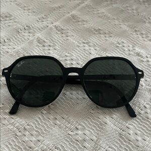 Ray-Ban Dark Green Hexagonal Sunglasses